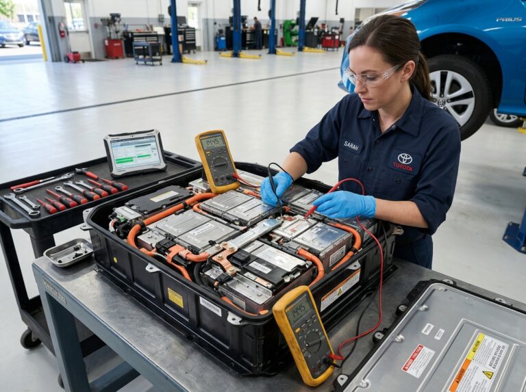hybrid car battery maintenance